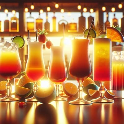 Unterschiedliche Varianten des Virgin Tequila Sunrise: Klassisch, Amerikanisch und mehr entdecken
