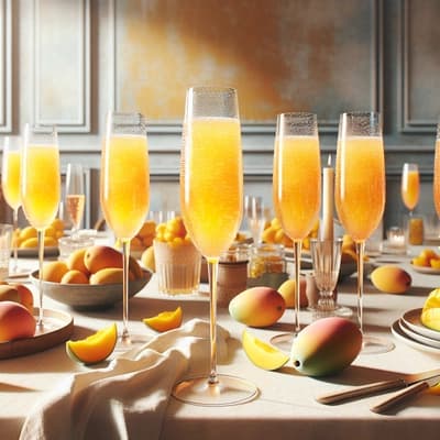 Leuchtend und Erfrischend: Alles über Mango-Mimosas