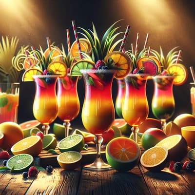 Unterschiedliche Varianten des Virgin Tequila Sunrise entdecken