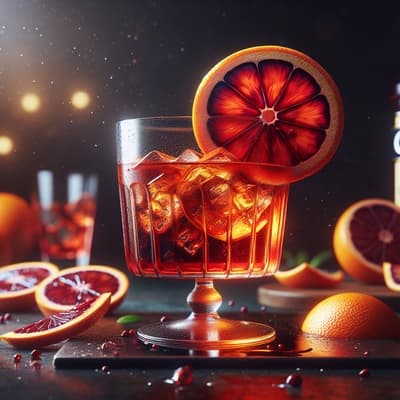 Crafting a Fruity Cynar Spritz: Featuring Blood Orange and Grapefruit Bitters