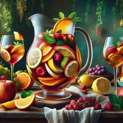 Die perfekte weiße Sangria herstellen: Rezepte für jeden Anlass