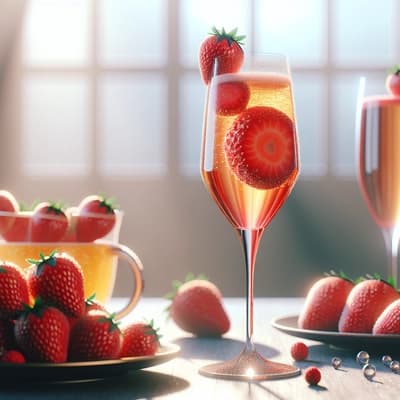 Berry Bubbly: How to Perfect Your Strawberry Mimosa