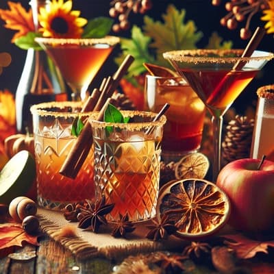 Gemütliche Herbstcocktails, um die Saison zu genießen