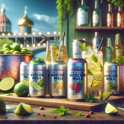 Exploring Convenient Options for Non-Alcoholic Moscow Mules: Ready-to-Drink Cans and Mixes