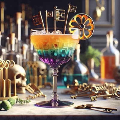 Geschmackswelten öffnen: Die Kunst, den Skeleton Key Cocktail zu kreieren