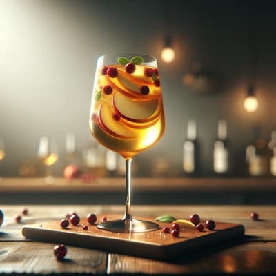 Beste Früchte für Apfelwein-Sangria