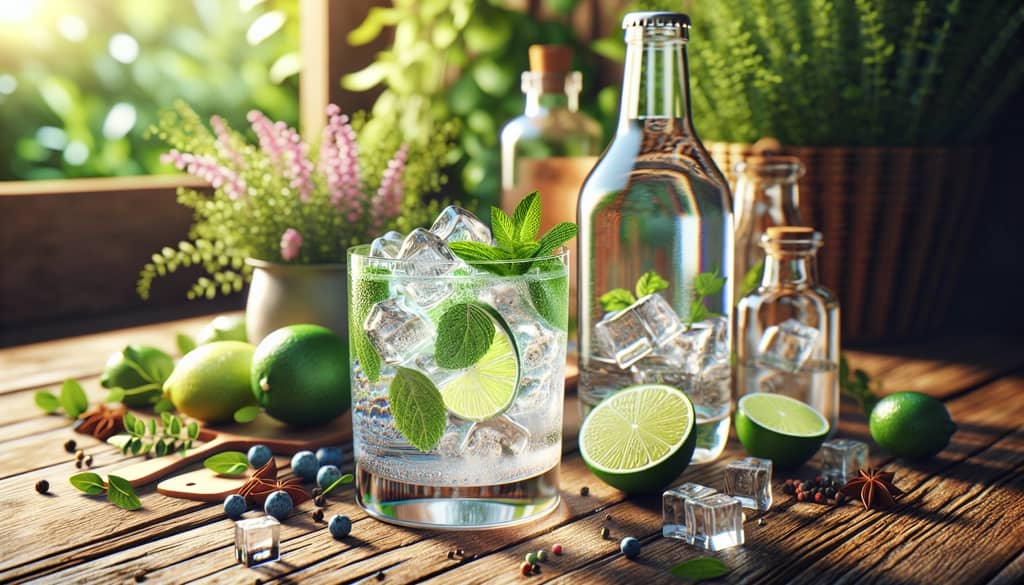 Benefits of choosing a non-alcoholic gin and tonic, emphasizing health and versatility.