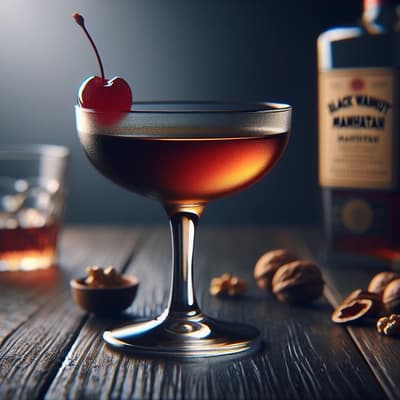 Schwarzer Walnuss Manhattan vs Klassischer Manhattan