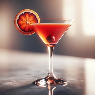 Blood Orange Vodka Martini Recipe