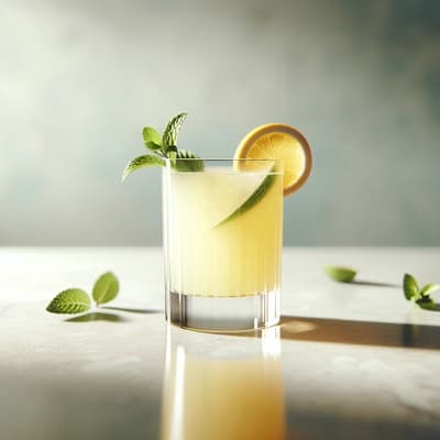 Machen Sie Zitruscocktails alkoholfrei