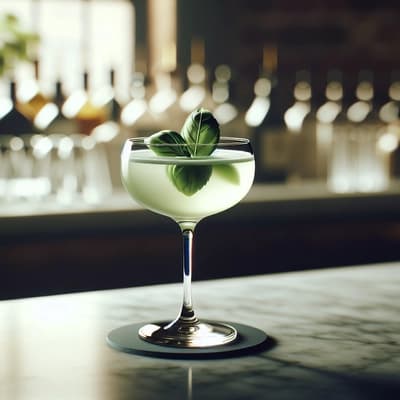 Basil Gimlet và Cucumber Basil Gimlet