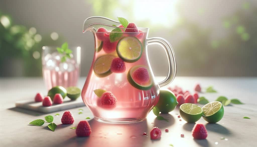 Floradora cocktails in batch for a party