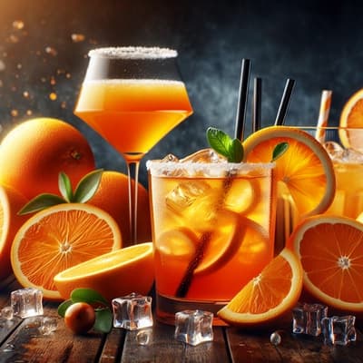 Lợi Ích của Việc Sử Dụng Cam trong Cocktail
