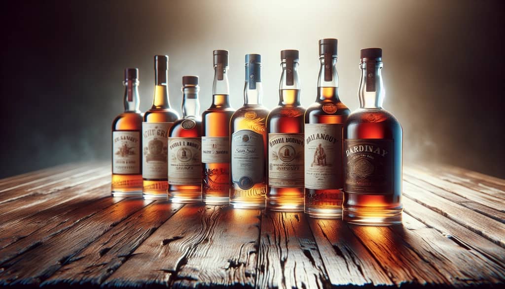 bottles of recommended rum for hemingway daiquiri cocktail