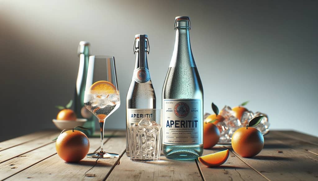 ingredientes usados en un aperol spritz sin alcohol