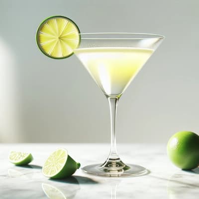 Key Lime Martini mit Ananassaft