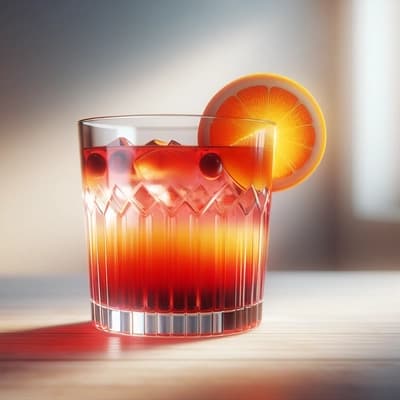 Mischen verschiedener Saftsorten in Cocktails