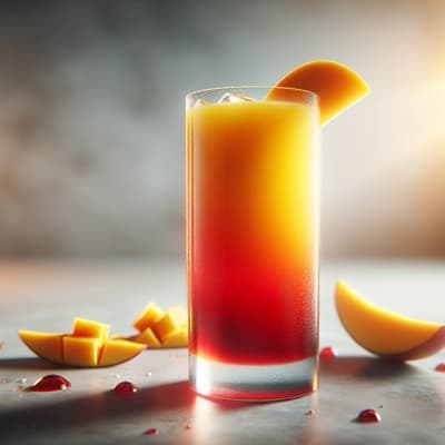 Tropical Tequila Sunrise Twists