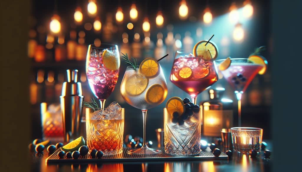 Modern Gibson cocktail variations featuring gin, vodka, and infused vermouth