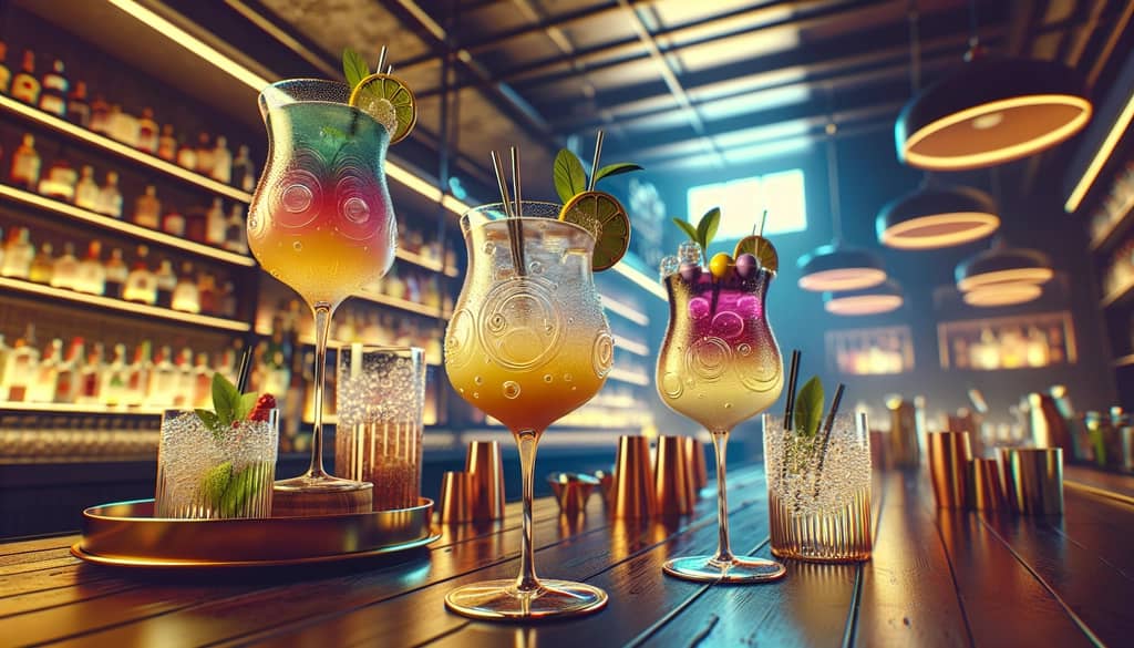 Modern variations of the Paloma cocktail showcasing innovative twists on this classic drink.