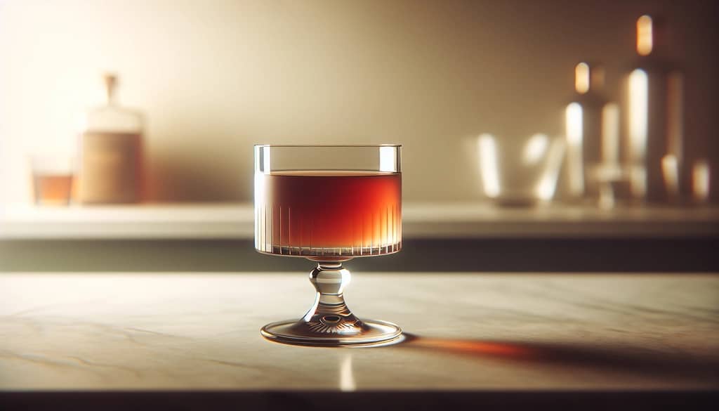 New York Sour с плавающим слоем красного вина