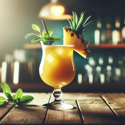 Koktail Karibia Tanpa Alkohol