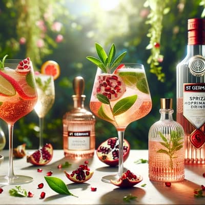 Innovative St Germain Spritz Variations: Exploring the Hugo and Pomegranate Twists