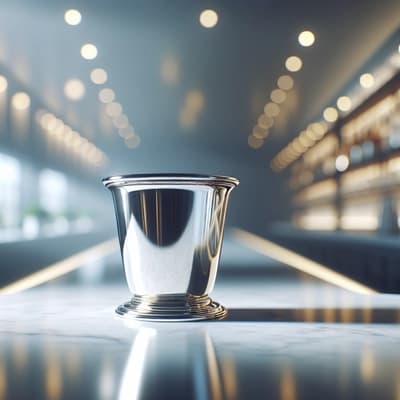 Woraus besteht ein Julep-Becher traditionell?