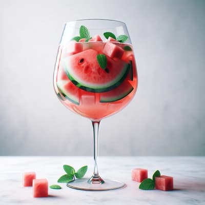 Sangria Berinfusi Semangka: Bahan & Resep