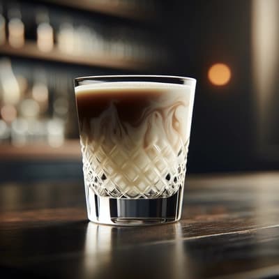 White Russian with Baileys and Milk
